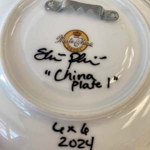 China Plate 1 by Shiri Phillips 