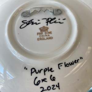 Purple Flower by Shiri Phillips 