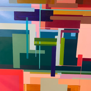 Omaha Summer Arts Festival Mural Cube Project by Shiri Phillips 