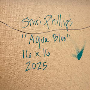 Aqua Blue by Shiri Phillips 