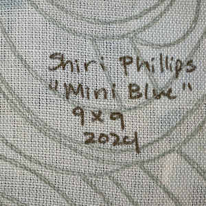 Mini Blue by Shiri Phillips 