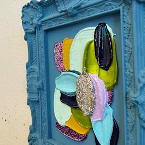 Blue Frame by Shiri Phillips 