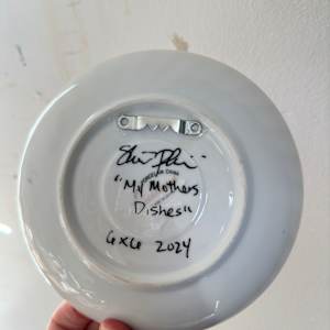 My Mothers Dishes by Shiri Phillips 