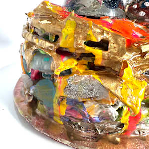Three Chocolates on a Cake by Shiri Phillips 