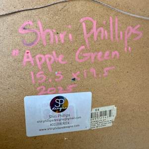 Apple Green by Shiri Phillips 