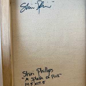 A Splash of Pink by Shiri Phillips 