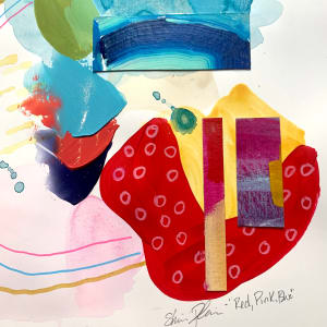 Red Pink Blue by Shiri Phillips 