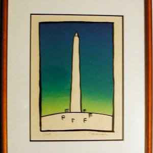Washington Monument by Ruth Bolduan