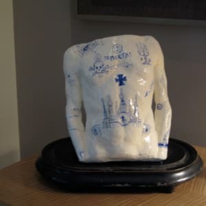 Sculpture torse by Ilies Issiakhem