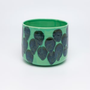Dotted Mint Planter by James Barela 