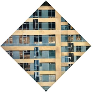 Homage To Piet Mondrian: Composition With Grid VI by Michael Moore