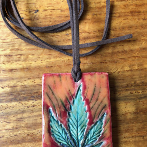 420 flame pendant by Nell Eakin 