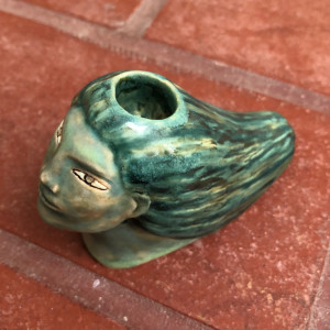 The Turquoise Lady Pipe by Nell Eakin 
