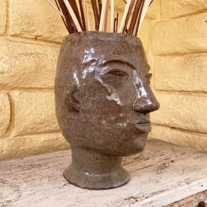 Clear Your Head Vase by Nell Eakin 