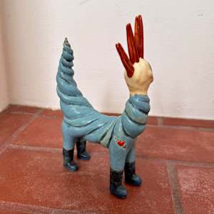 Dagger, Punk Rocker, II, with tats by Nell Eakin 