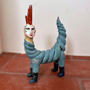 Dagger, Punk Rocker, II, with tats by Nell Eakin 