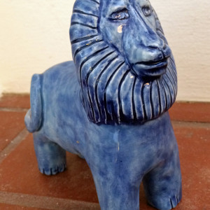 Cobalt the Lion by Nell Eakin 