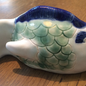 Gilbert Buble, the fish  by Nell Eakin 