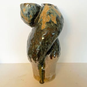 Extravaganza, a large double vase by Nell Eakin 