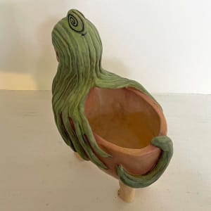 Brooklyn, a Wondrous Woman Bowl and Incense Holder by Nell Eakin 