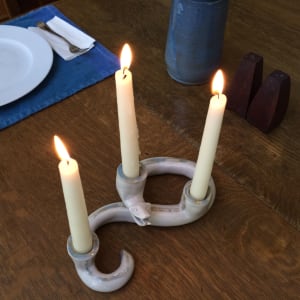 Skyler the Candle Baring Snake by Nell Eakin 