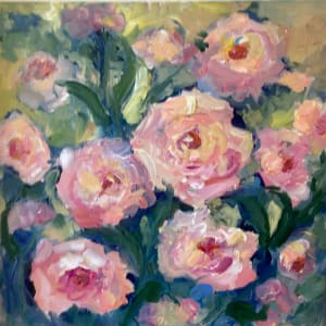 Garden Club Peonies by Amy B. Carroll