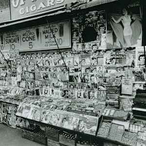Newsstand 1935 by Berenice Abbott 