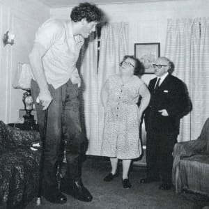 Jewish Giant 1970 by Diane Arbus