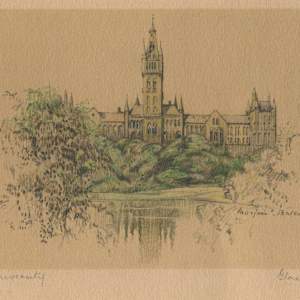 University of Glasgow by Marjorie C. Bates 