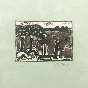 Dark Landscape by John Bellany 