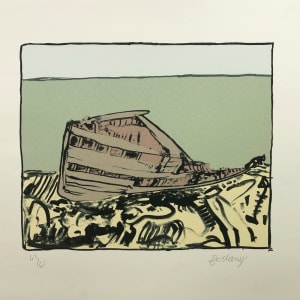 Helmsdale Wreck by John Bellany 