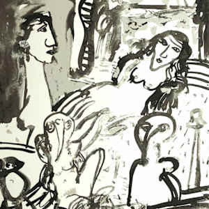 Vigil II by John Bellany