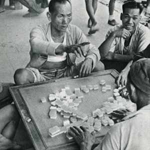 Mah Jong, Hong Kong 1957 by Brian Brake 