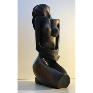 Kneeling Nude by Jozef Cantré