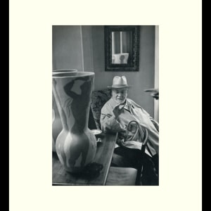 Matisse with Picasso Vases, 1952 by Henri Cartier-Bresson 