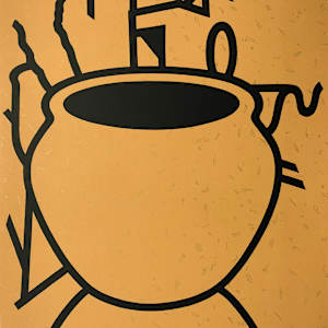 Fern Pot by Patrick Caulfield