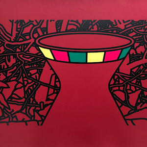 Terracotta Vase by Patrick Caulfield