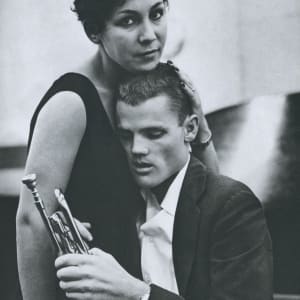 Chet Baker and Lili, Hollywood, 1955 by William Claxton 