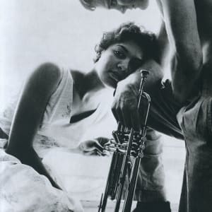 Chet Baker and Helima, 1955 by William Claxton 