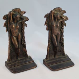 Eve Bookends by Jeanne Louise Drucklieb 