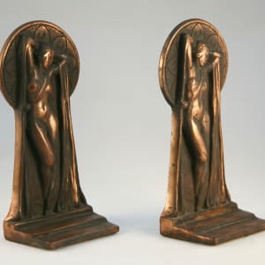 Halo Bookends by Jeanne Louise Drucklieb 