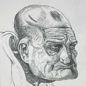 Maxwell by Peter Howson