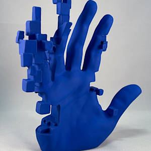 Picasso's Hand, Avignon 1907 by KASM 