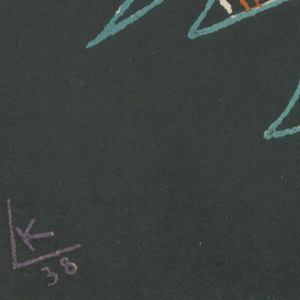 Comets 1938 by Wassily Kandinsky 