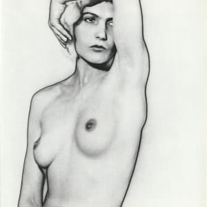 Solarized Nude 1930 by Man Ray 