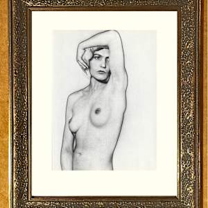 Solarized Nude 1930 by Man Ray 
