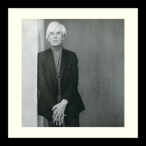 Andy Warhol by Robert Mapplethorpe 