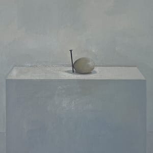Egg with Nail by Hugh Mendez  Image: Detail