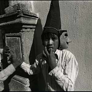 Double Mask 1980 by Pedro Meyer 