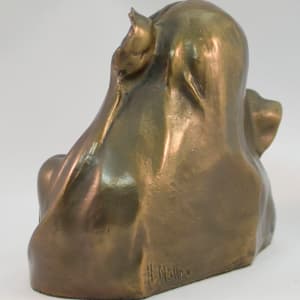 Art Nouveau Bust by Hans Muller 
